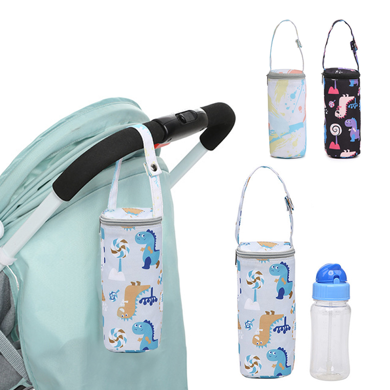 Baby Food Zone - มัลติฟังก์ชั่นกันน้ําแขวนแบบพกพาฉนวนกันความร้อนกระเป๋าอาหารเด็กถ้วยน้ําขวดความร้อนกระเป๋า Thermol ฝาครอบ