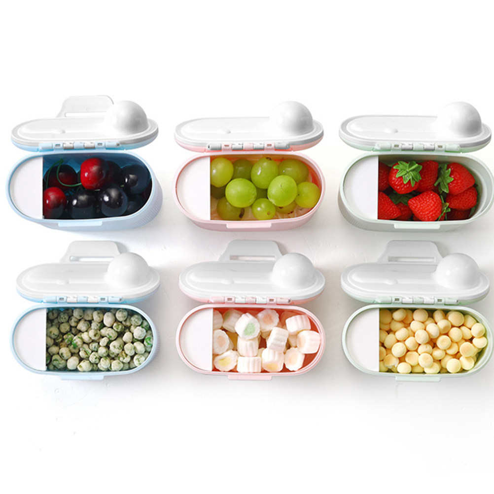 Baby Food For Travelling - กล่องใส่นมผงสำหรับเด็กแบบพกพา ป้องกันการรั่วซึม กล่องเก็บนมผงสำหรับเดินทาง ที่เก็บอาหาร กล่องใส่นมผง