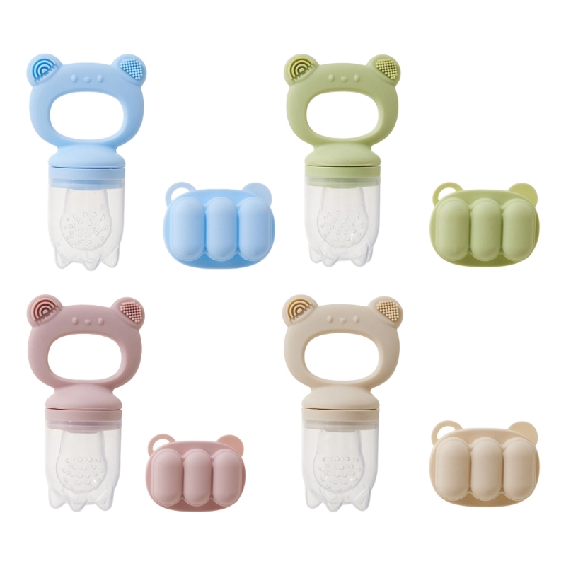 Freezer Tray Baby - ซิลิโคนเด็กผลไม้ Feeder พร้อมถาดแช่แข็ง, Baby Teethers, Breastmilk