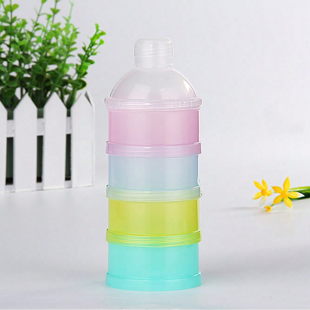 Baby Food Zone - ภาชนะเก็บสูตรนมแบบพกพาสำหรับการพาเด็กออกนอกบ้าน, ช่องเก็บแบบปิดสนิทป้องกันความชื้น, ถอดออกได้และล้างทำความสะอาดได้