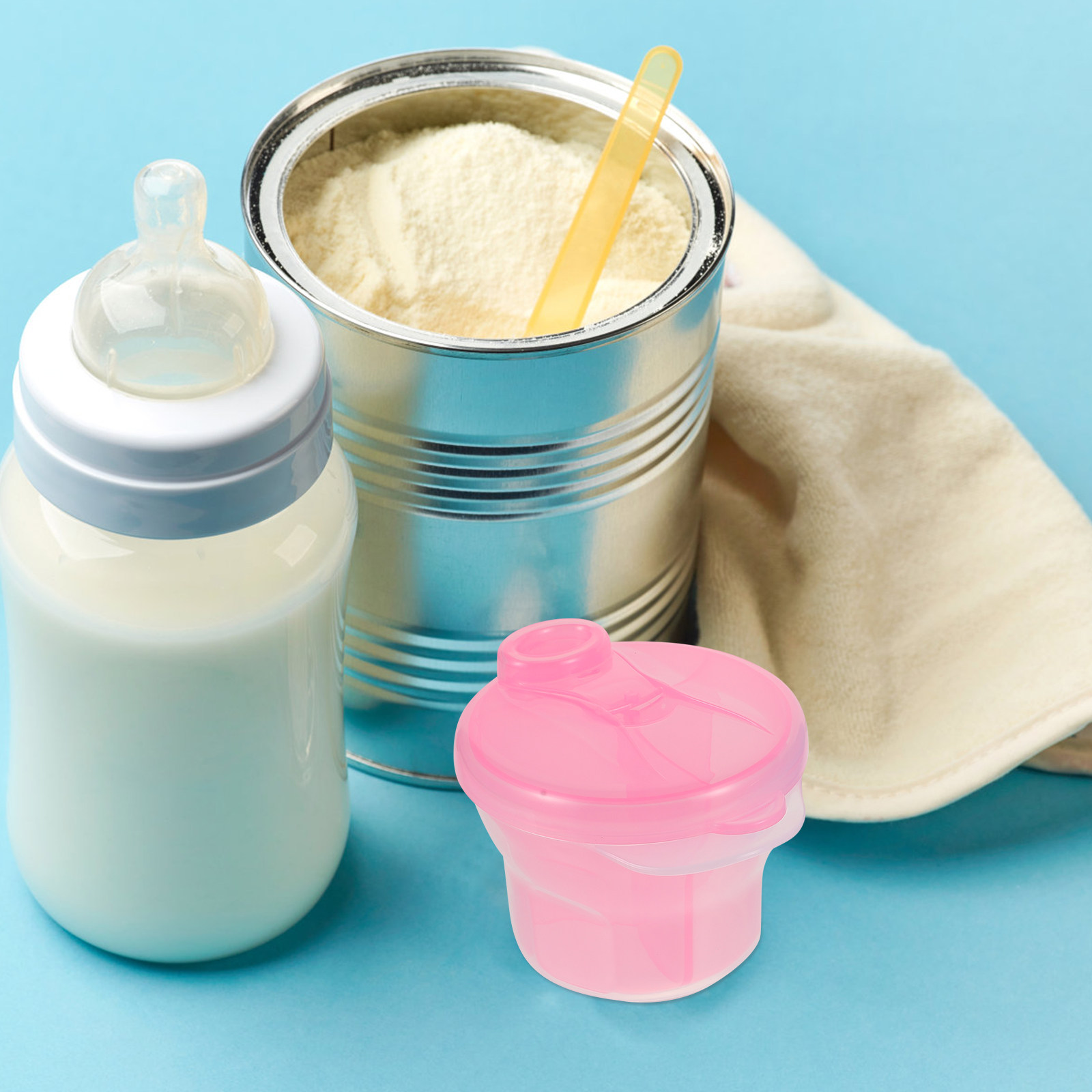 กล่องเก็บอาหารเด็ก 4 ชิ้น กล่อ - Baby Food For Travelling บทวิจารณ์และราคา