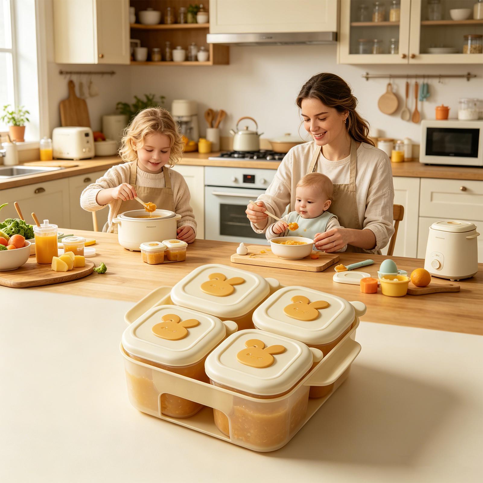 ถาดแช่อาหารแช่แข็งพร้อมฝาปิด ภ - Freezer Tray Baby บทวิจารณ์และราคา
