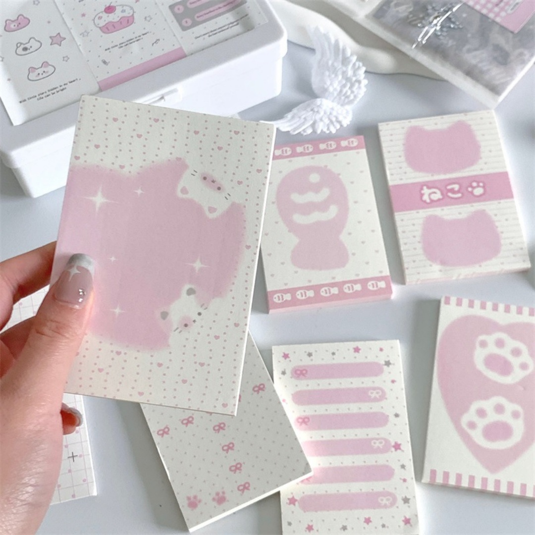 สมุดโน้ตลายแมวสีชมพูน่ารัก 50  - Baby Food List บทวิจารณ์และราคา