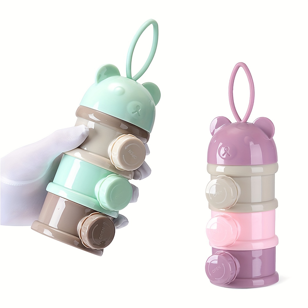 ภาชนะใส่นมผงเด็กความจุขนาดใหญ่ - Baby Food Zone บทวิจารณ์และราคา