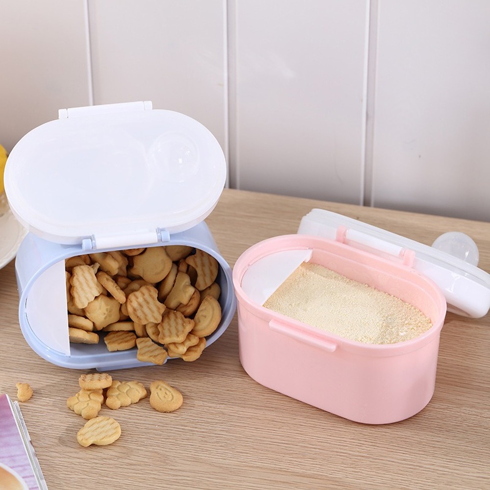กล่องใส่นมผงสำหรับเด็ก กล่องเก - Baby Food Zone บทวิจารณ์และราคา