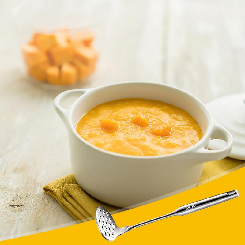 เครื่องบดมันฝรั่งสแตนเลสผลไม้  - Baby Food With Meat บทวิจารณ์และราคา
