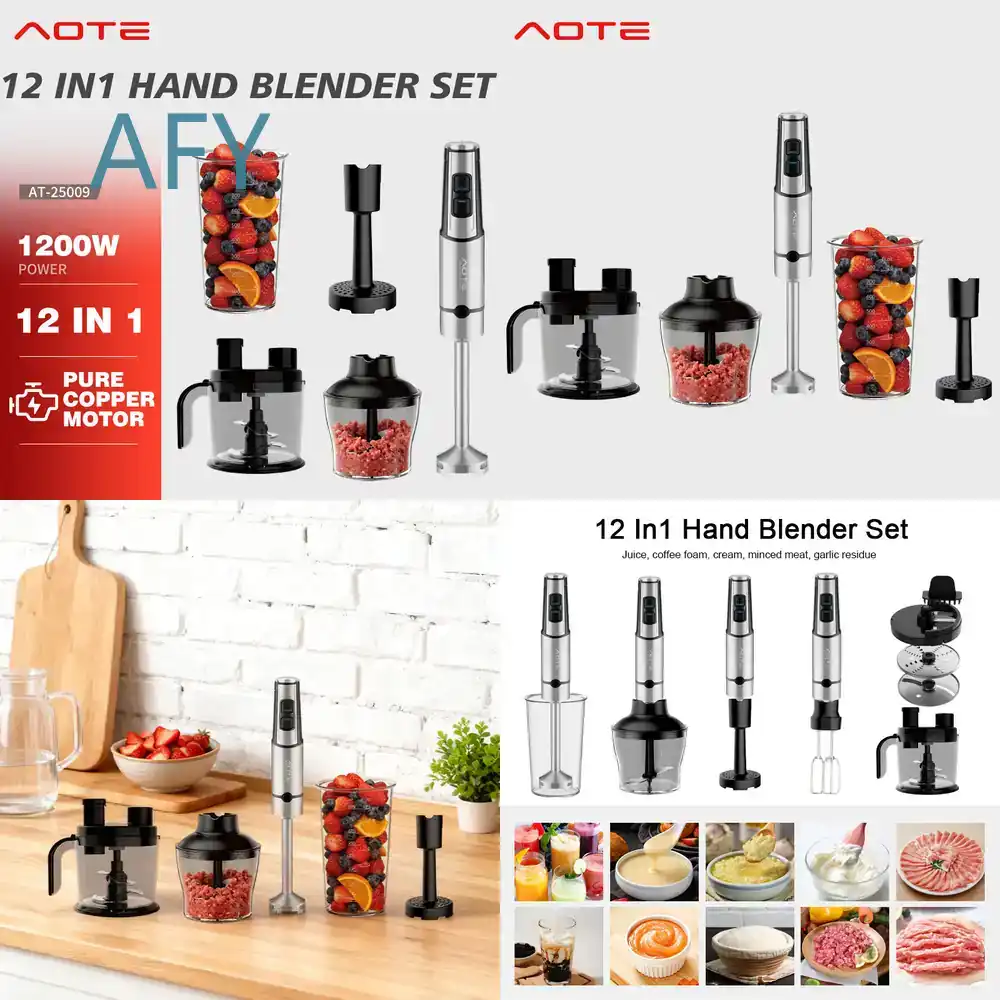 เครื่องปั่นมือถือมาตรฐาน EU ยี - Baby Food Hand Blender บทวิจารณ์และราคา