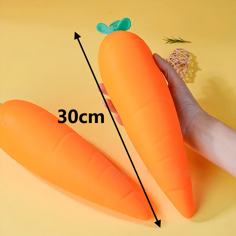 ของเล่นสควิชชี่แครอทยักษ์ขนาด  - Baby Food Vegetable บทวิจารณ์และราคา