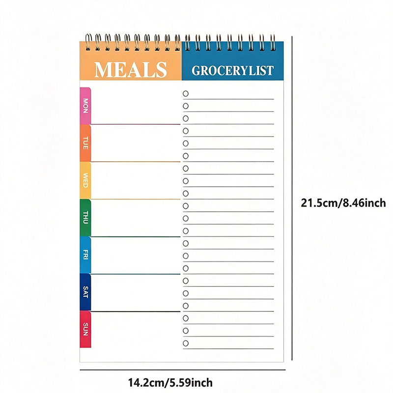 สมุดบันทึกวางแผนอาหารรายสัปดาห - Baby Food List บทวิจารณ์และราคา