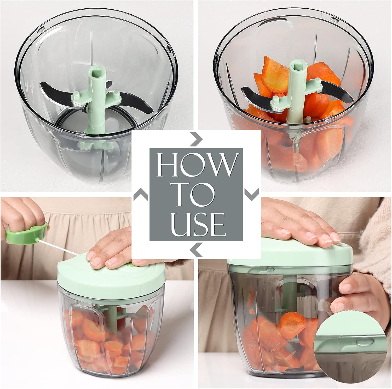 เครื่องบดอาหารแบบมือหมุนสำหรับ - Baby Food Vegetable บทวิจารณ์และราคา
