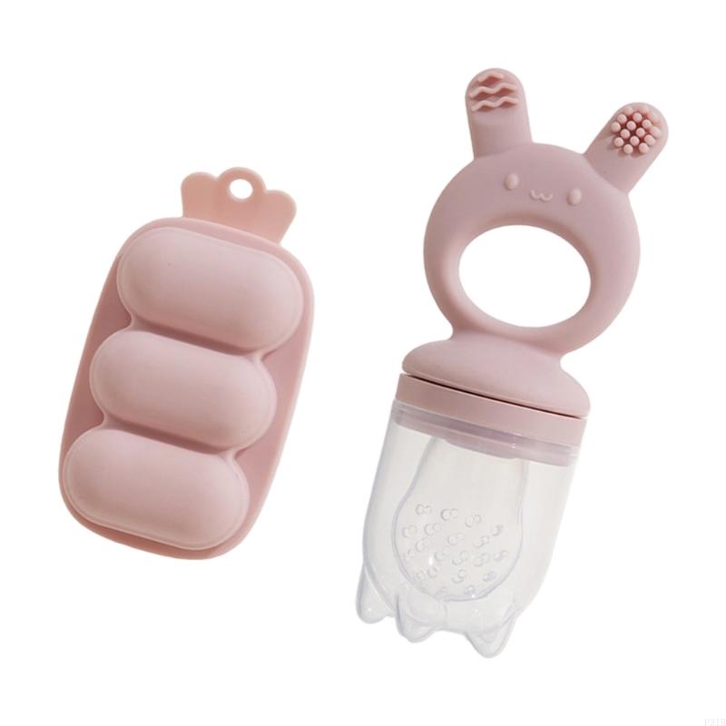 เคี้ยวการฝึกอบรมซิลิโคนตัวป้อน - Freezer Tray Baby บทวิจารณ์และราคา