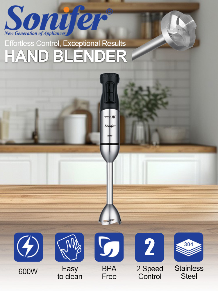 เครื่องปั่นมือโซนิเฟอร์ SF-818 - Baby Food Hand Blender บทวิจารณ์และราคา