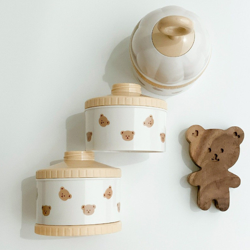หมีน่ารักกล่องนมผงอุปกรณ์เสริม - Baby Food Zone บทวิจารณ์และราคา