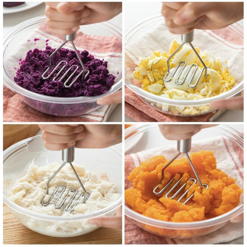 ที่บดมันฝรั่งสแตนเลส อุปกรณ์คร - Baby Food With Iron บทวิจารณ์และราคา