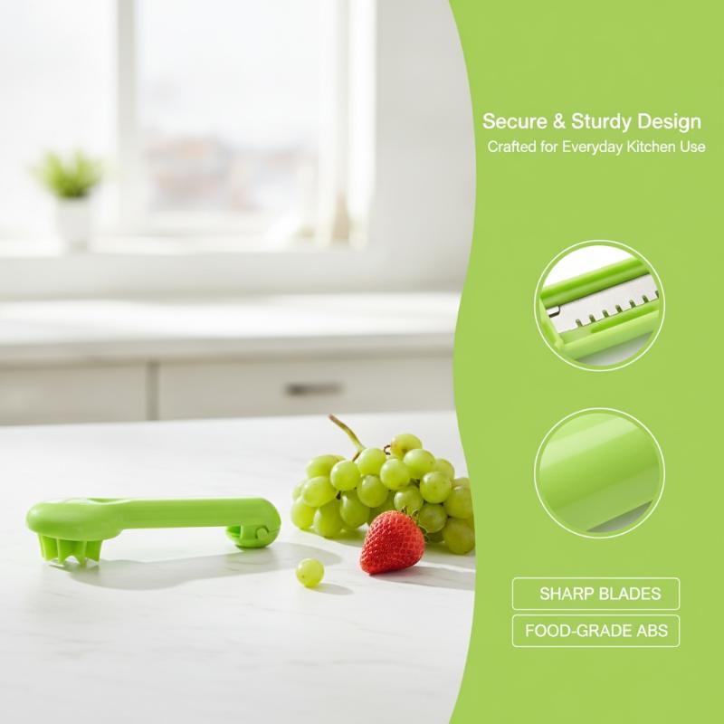 ที่ตัดองุ่นพลาสติกเกรดอาหาร ใบ - Baby Food With Iron บทวิจารณ์และราคา