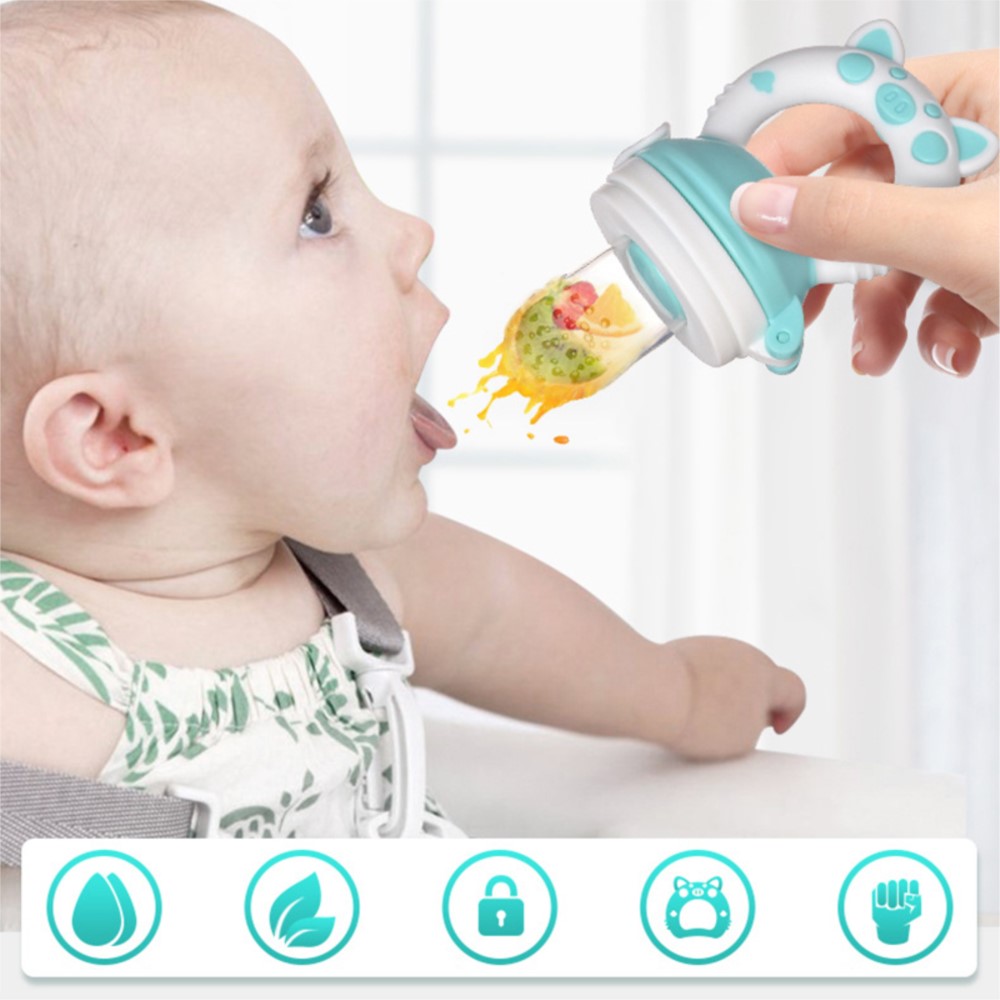 จุกนมซิลิโคนสำหรับป้อนอาหารสดส - Baby Food Zone บทวิจารณ์และราคา