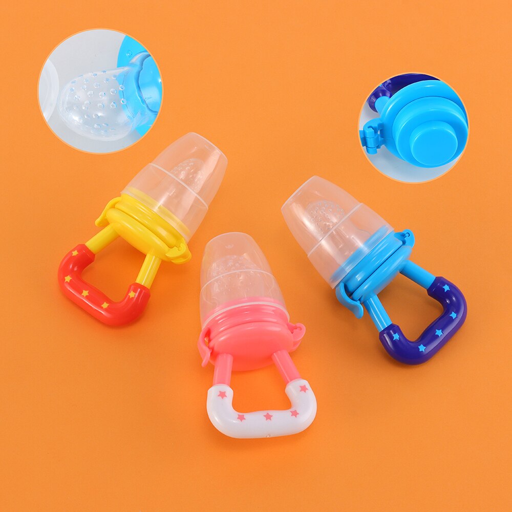 3ชิ้นซิลิโคนกัดสำหรับเด็กผลไม้ - Baby Food Vegetable บทวิจารณ์และราคา