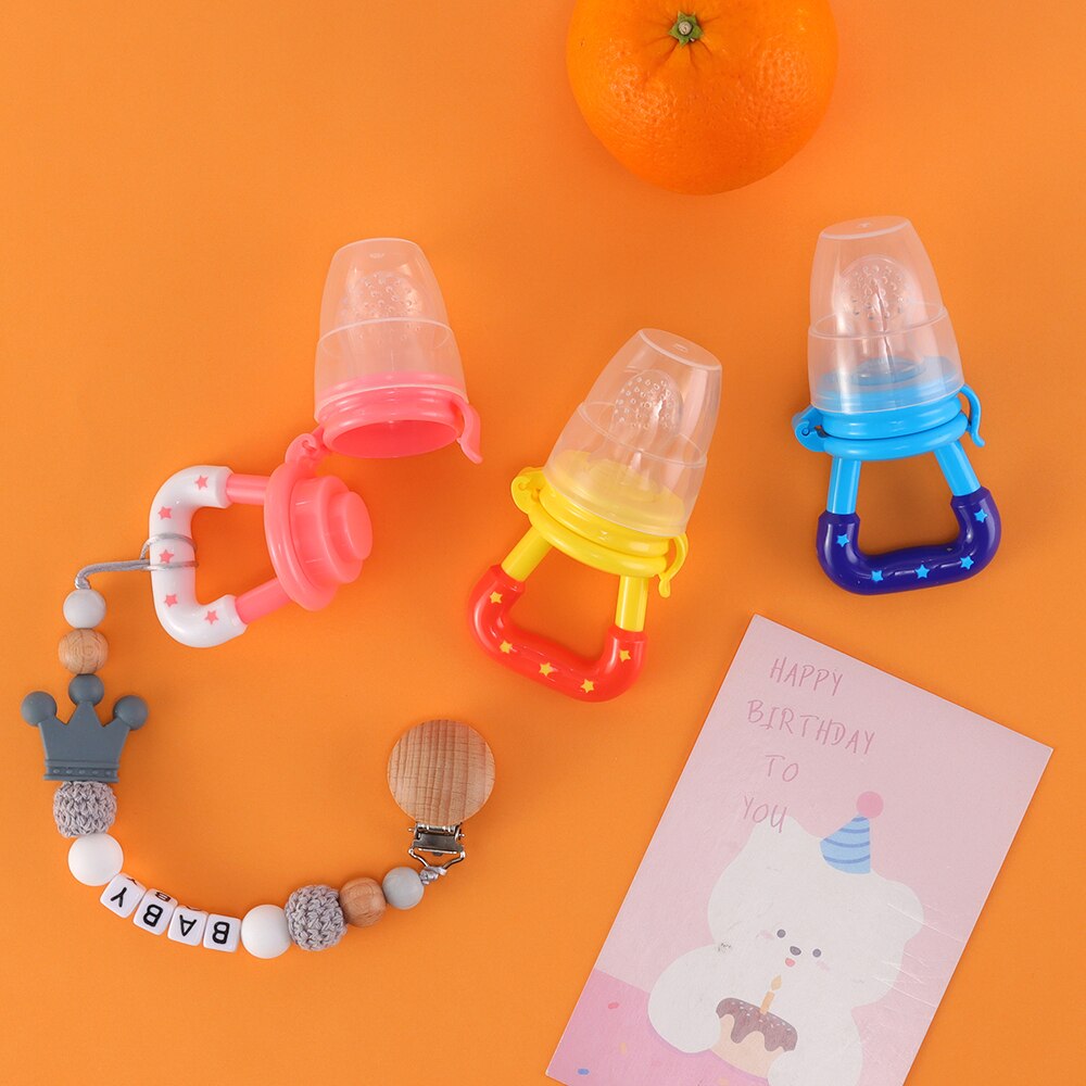 3ชิ้นซิลิโคนกัดสำหรับเด็กผลไม้ - Baby Food Vegetable บทวิจารณ์และราคา