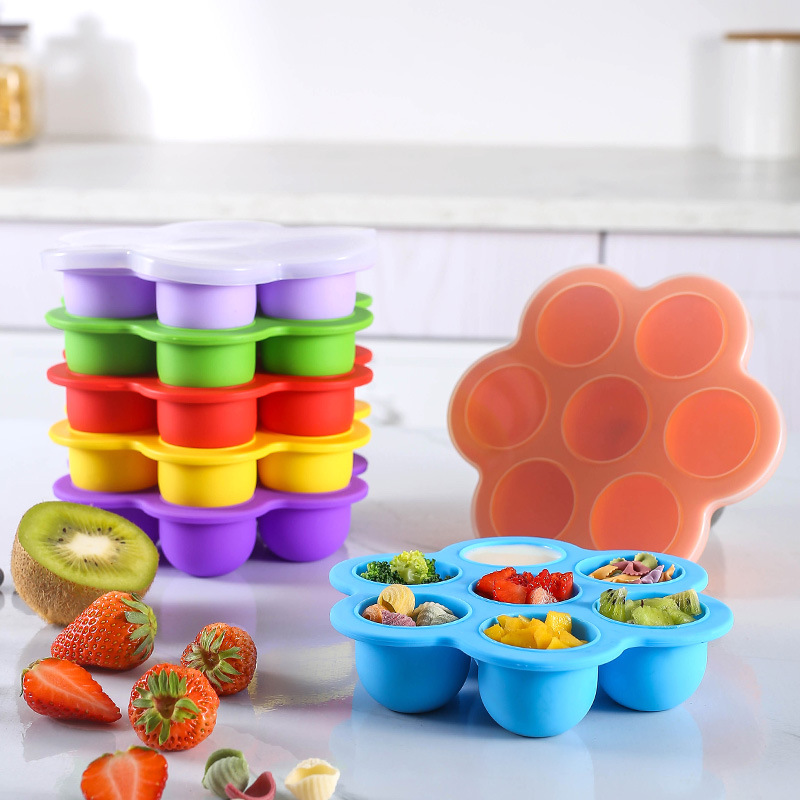 ถาดซิลิโคนสำหรับแช่อาหารเด็กแบ - Freezer Tray Baby บทวิจารณ์และราคา
