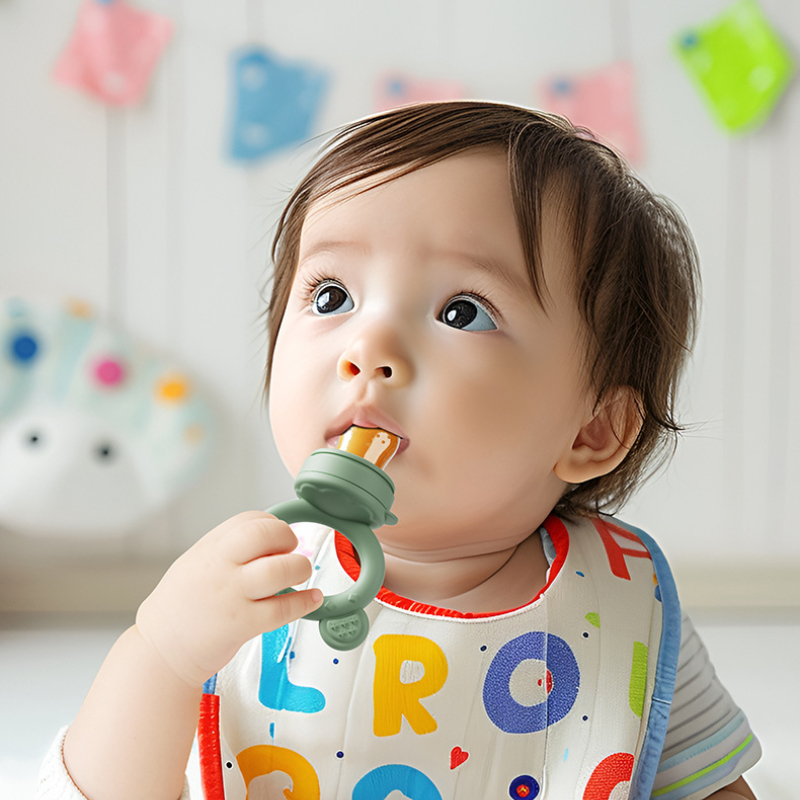 Baby Pacifier ผลไม้ Feeder พร้ - Baby Food For 6 Months บทวิจารณ์และราคา