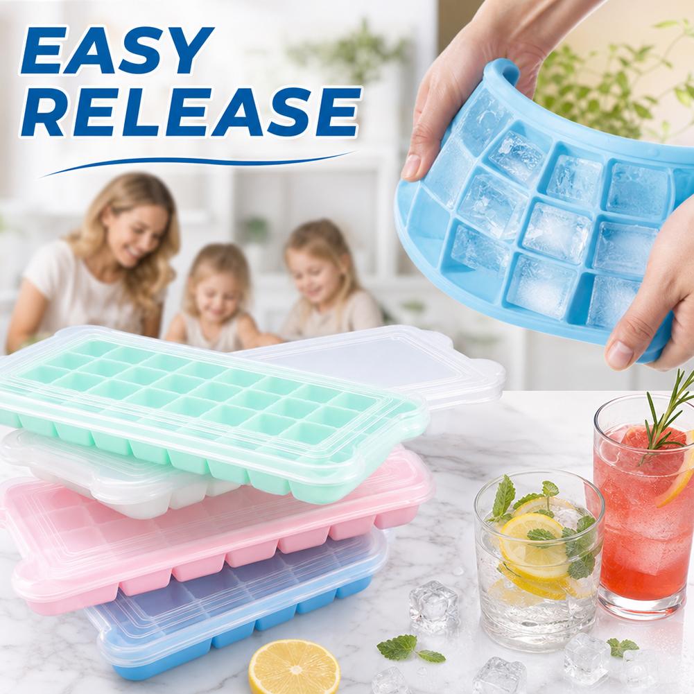 ถาดน้ำแข็งซิลิโคนพร้อมฝาปิด 36 - Baby Food Jelly บทวิจารณ์และราคา
