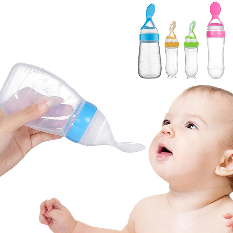 ปลอดภัยขวดนมเด็กช้อนนมขวดเด็ก  - Baby Food Zone บทวิจารณ์และราคา
