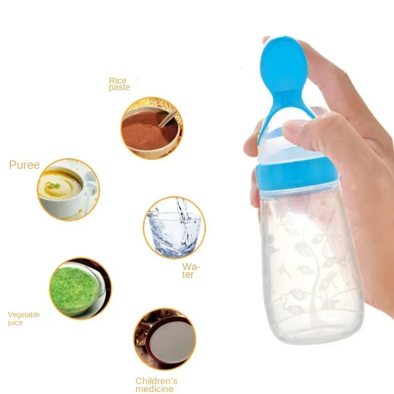 ปลอดภัยขวดนมเด็กช้อนนมขวดเด็ก  - Baby Food Zone บทวิจารณ์และราคา