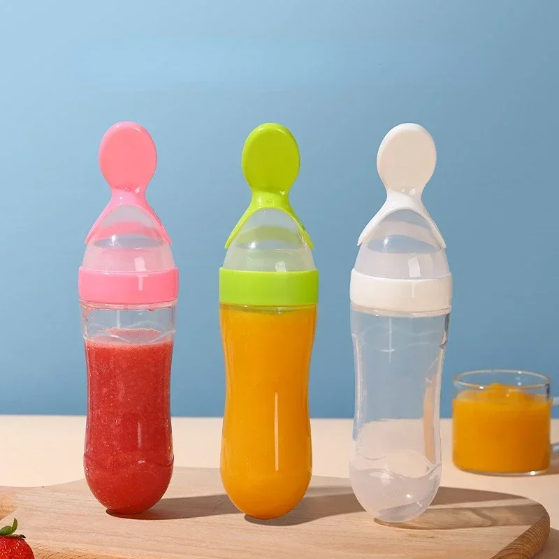 ปลอดภัยขวดนมเด็กช้อนนมขวดเด็ก  - Baby Food Zone บทวิจารณ์และราคา