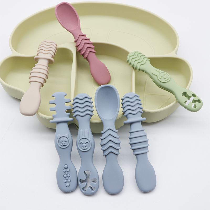 ชุดช้อนซิลิโคนสำหรับเด็ก 4 ชิ้ - Baby Food For 7 Month Old บทวิจารณ์และราคา
