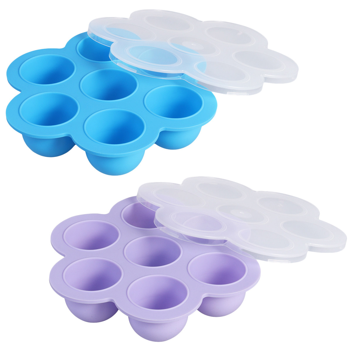 กล่องเก็บอาหารเด็ก 2 ชิ้น ซิลิ - Freezer Tray Baby บทวิจารณ์และราคา